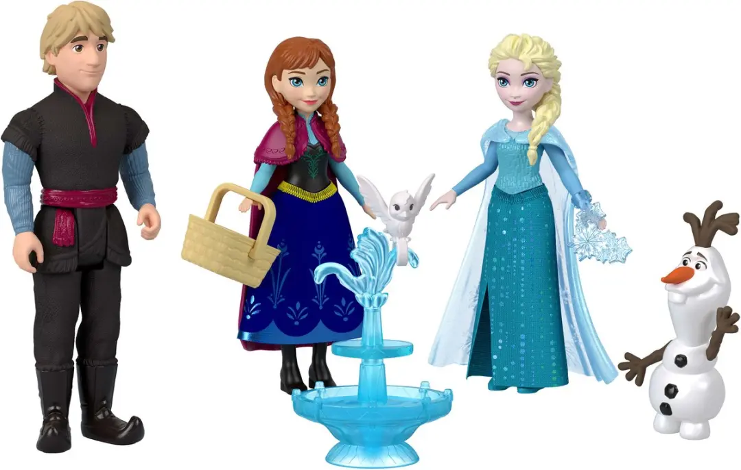 Mattel Disney Frozen Anna & Elsa Personageset