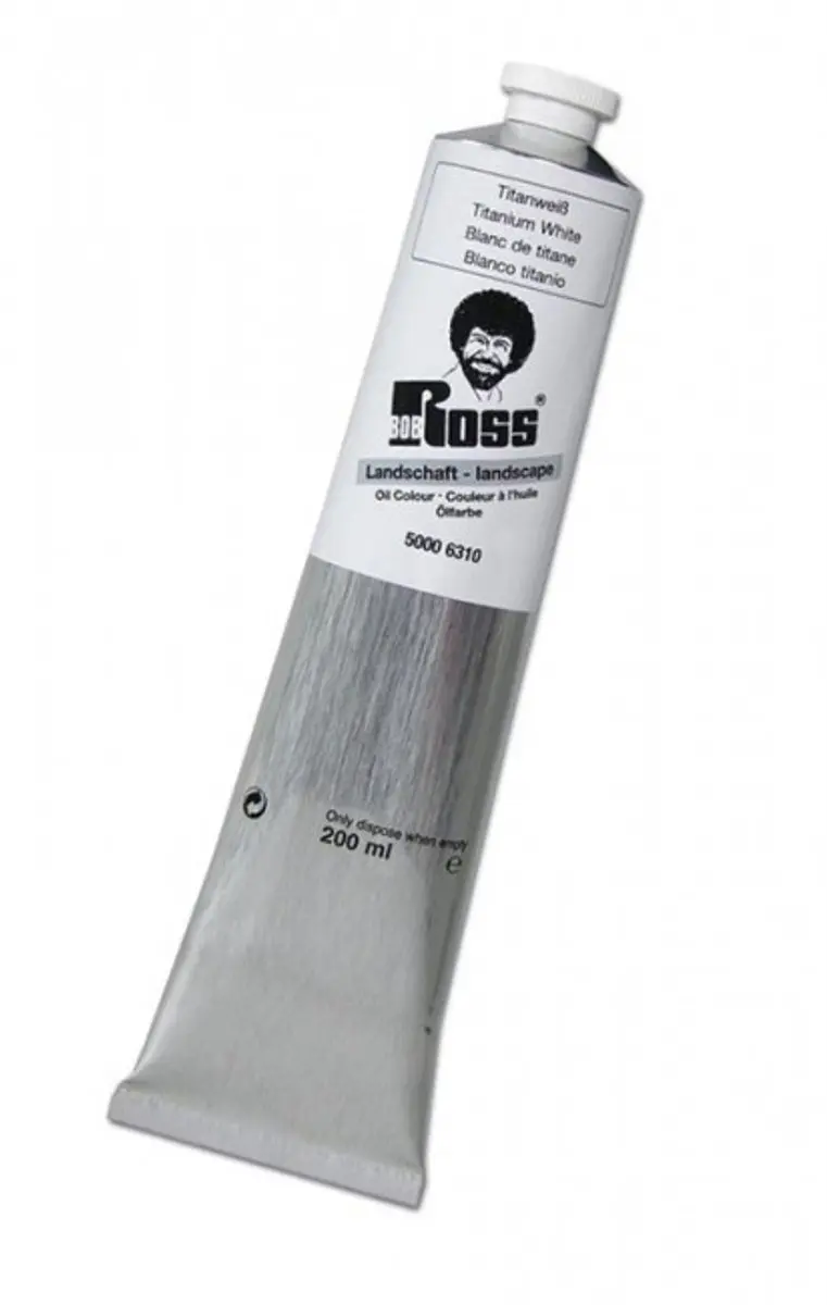 Bob Ross Titanium White Verf 200ml
