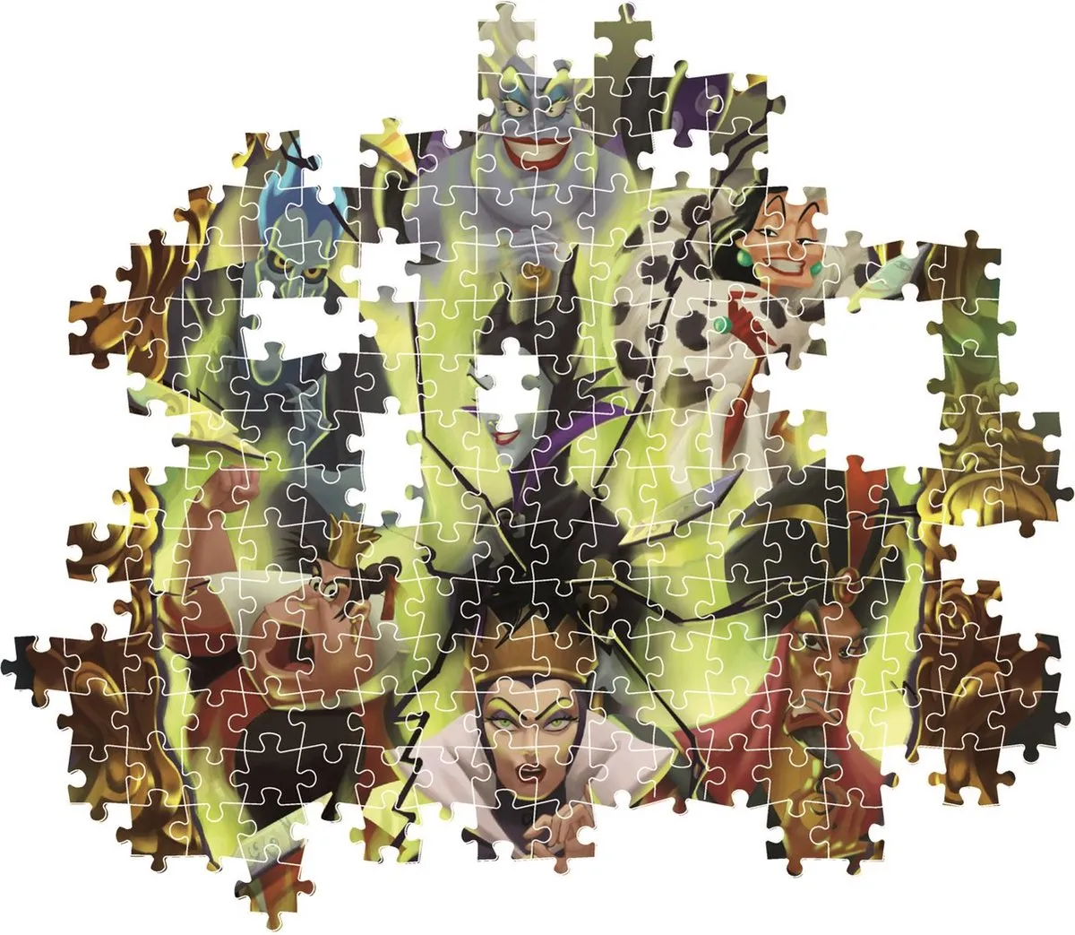 Clementoni Villains Puzzel 1000 Stuks - Multicolor