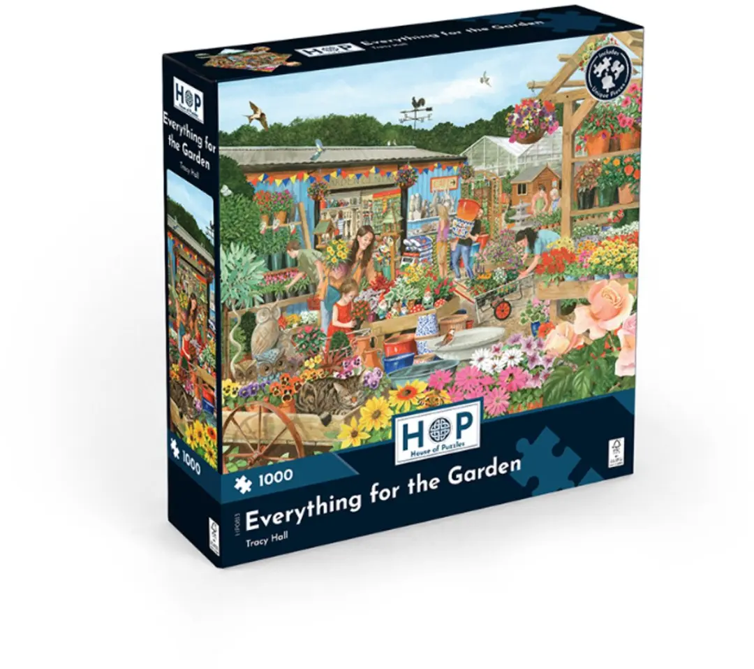 House Of Puzzles DUE JUN Everything for the Garden 1000 Delers Puzzle - Meerkleurig