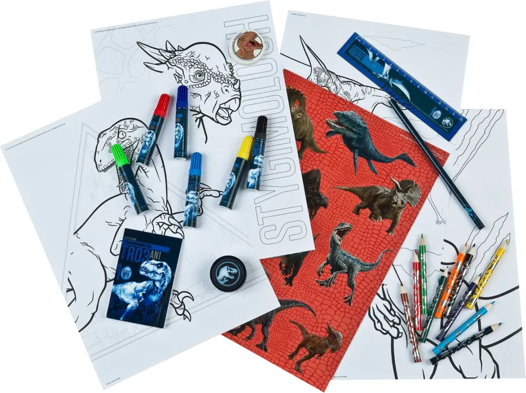 Jurassic World Potloden Knutselset