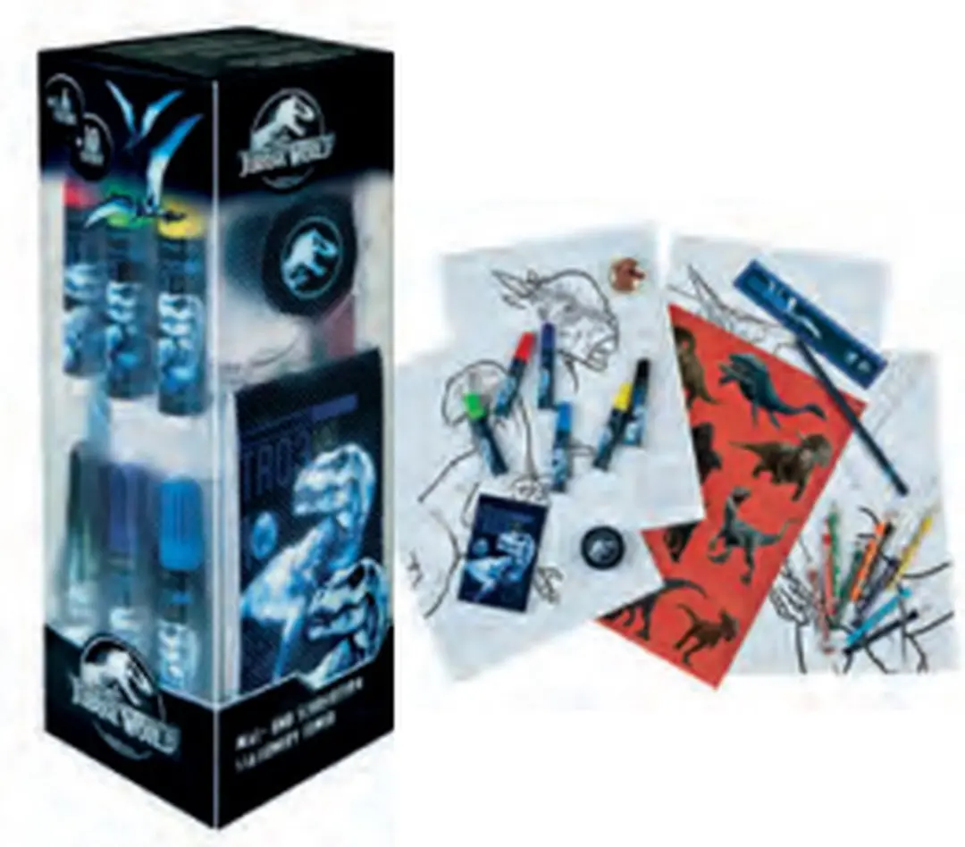 Jurassic World Potloden Knutselset - Meerkleurig