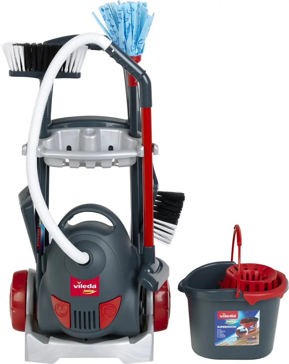 Klein Toys Vileda Schoonmaaktrolley