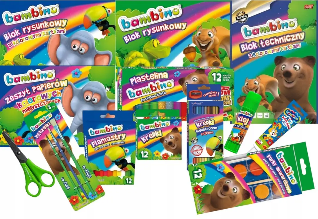Bambino Klei 18 Stuks - inclusief werkmatje