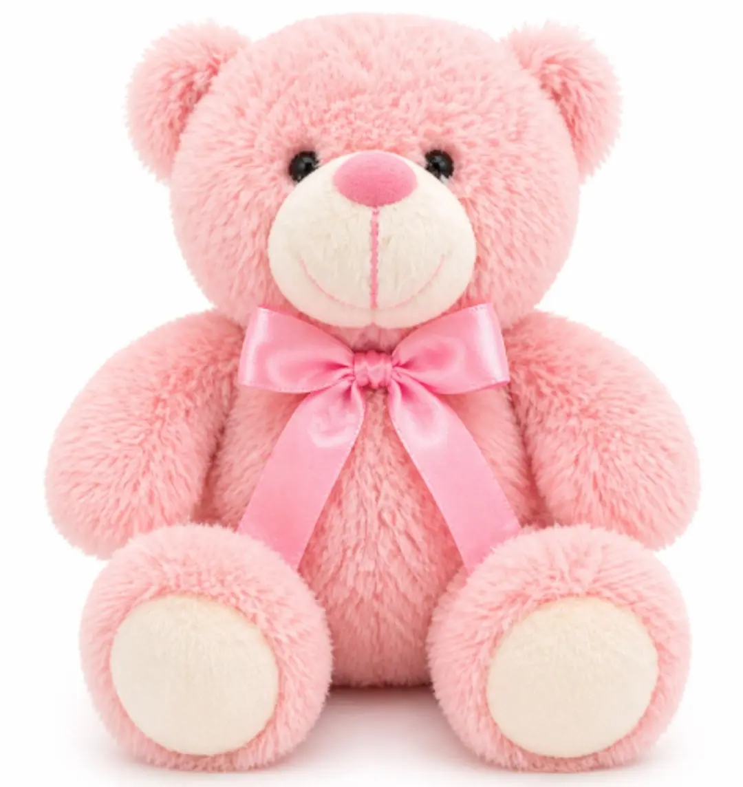 Topknuffels Teddybeer Roze 22cm