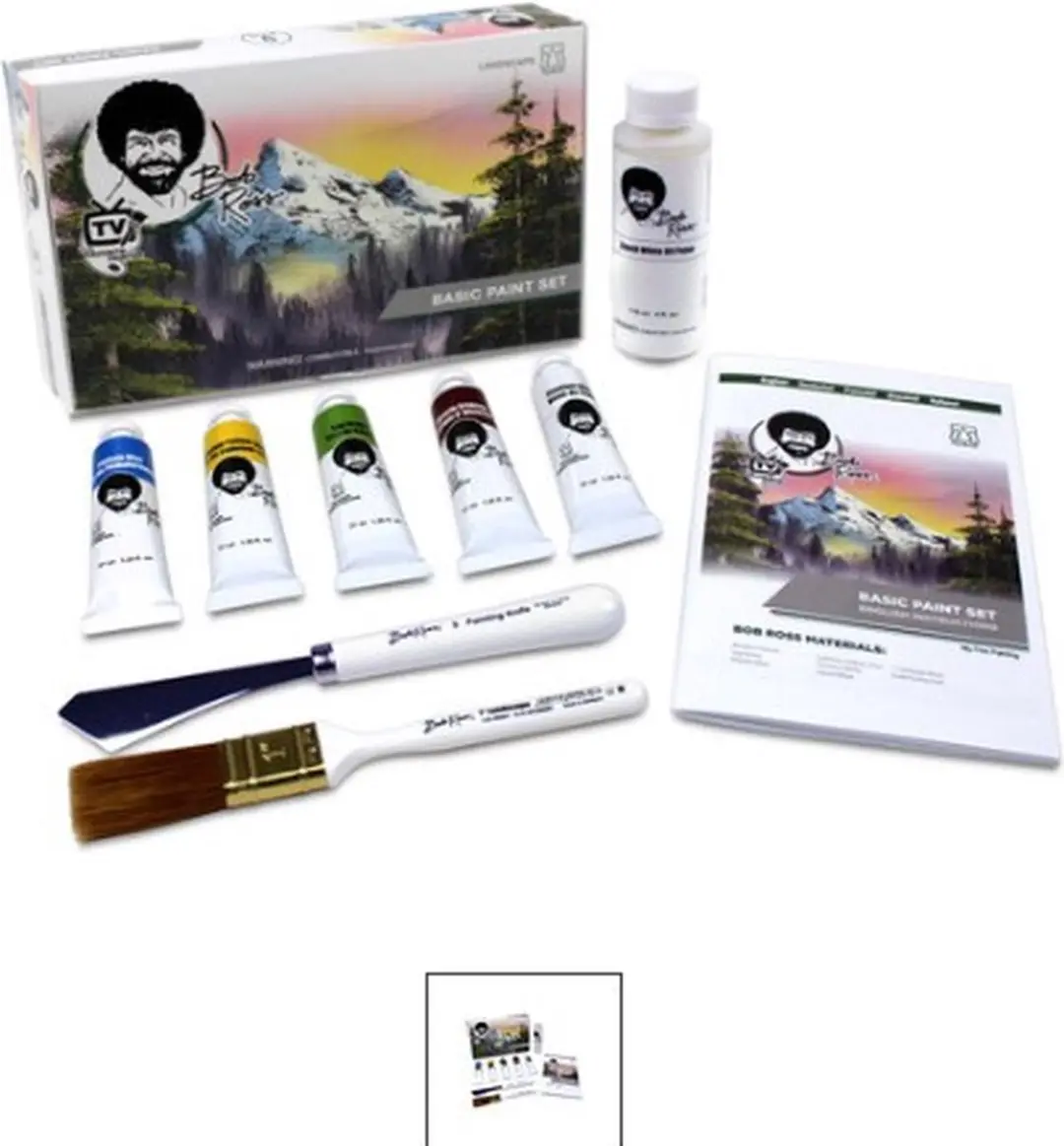 Bob Ross Starterpakket Basic Paint Set
