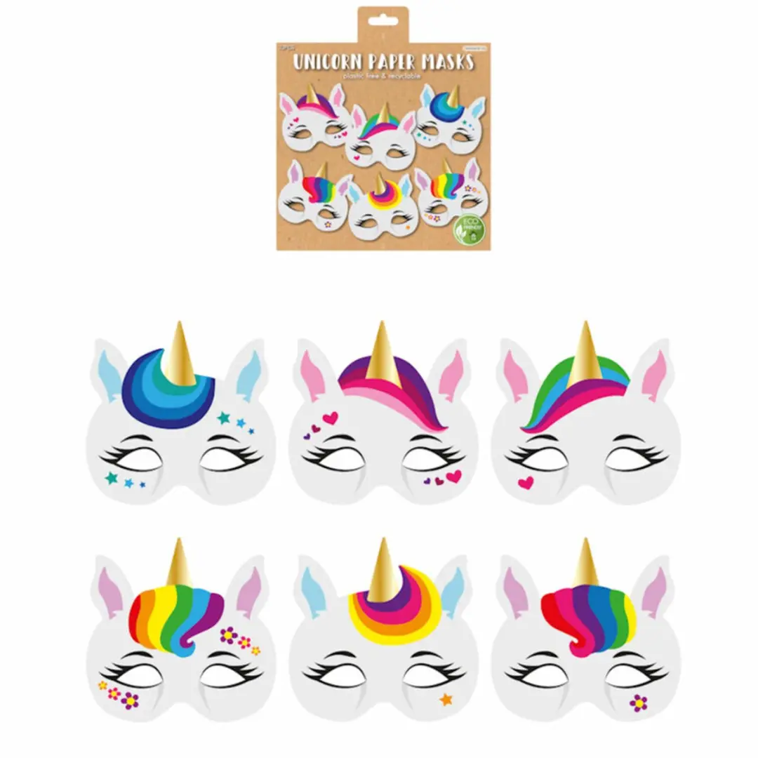 Toi-Toys Unicorn Maskers