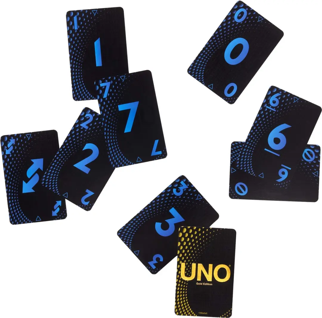 Mattel Games UNO Gold JHB35 Kaartspel - 2-7 Spelers