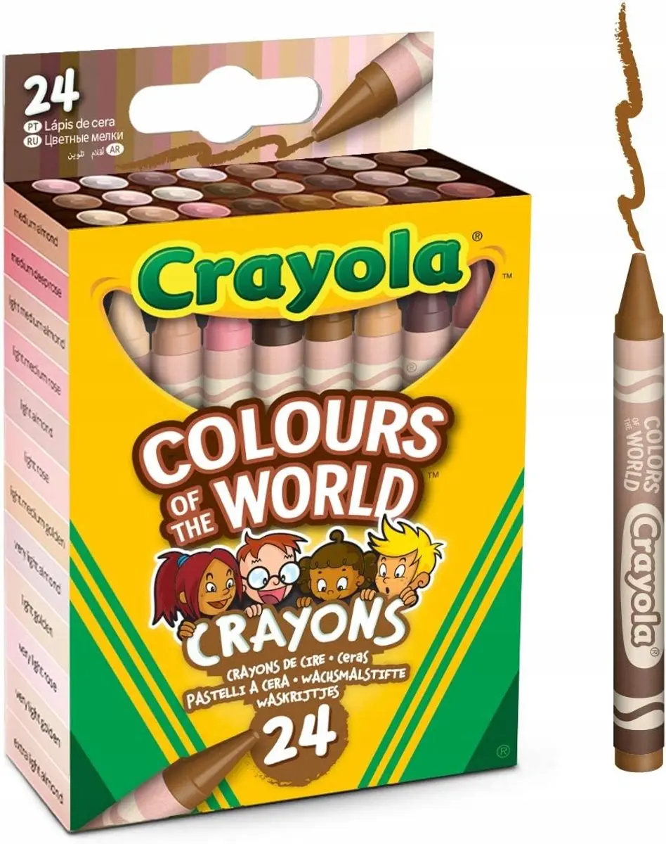 Crayola Colors of the World Wascootjes - 24 Kleuren