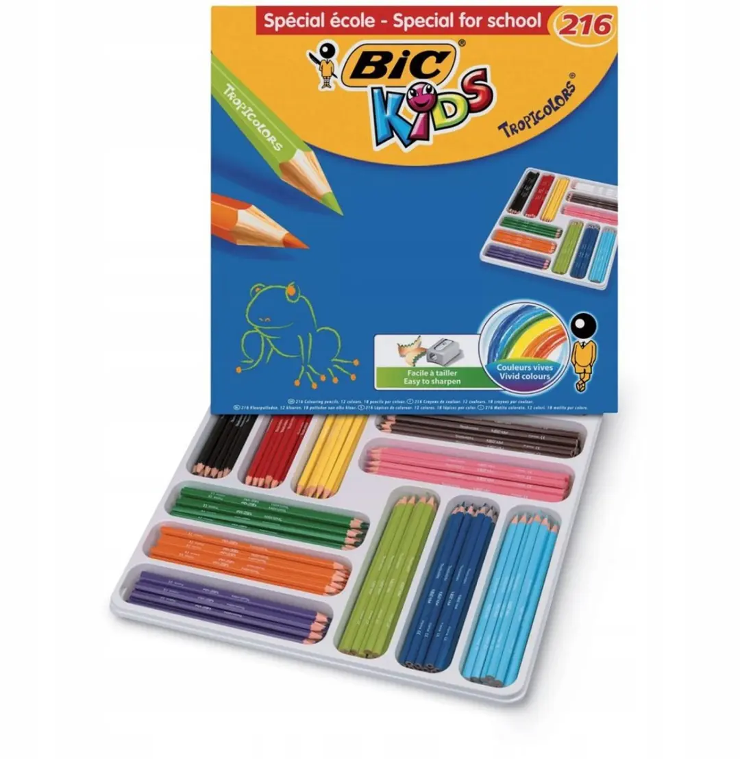 Bic Tropicoloors Kleurpotlood - Oranje