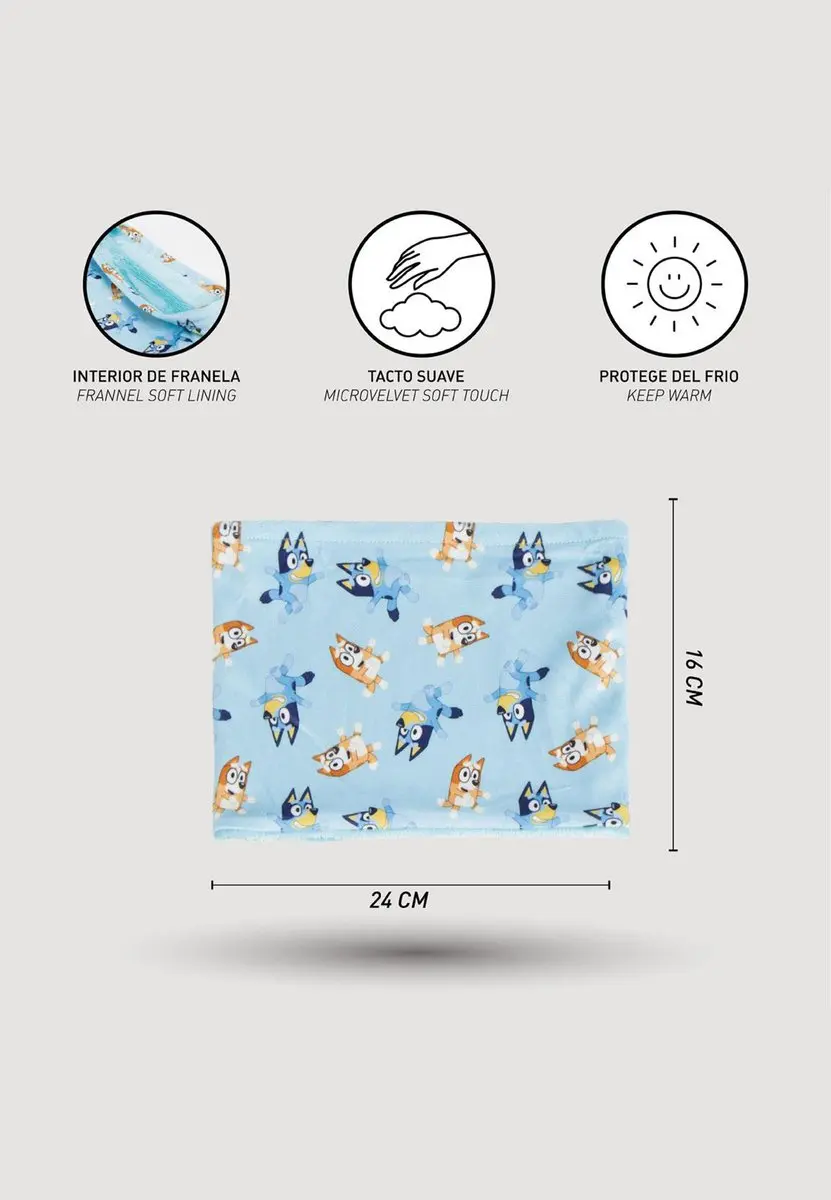 Disney Bluey Kindersnood - 99 Stuks - Blauw