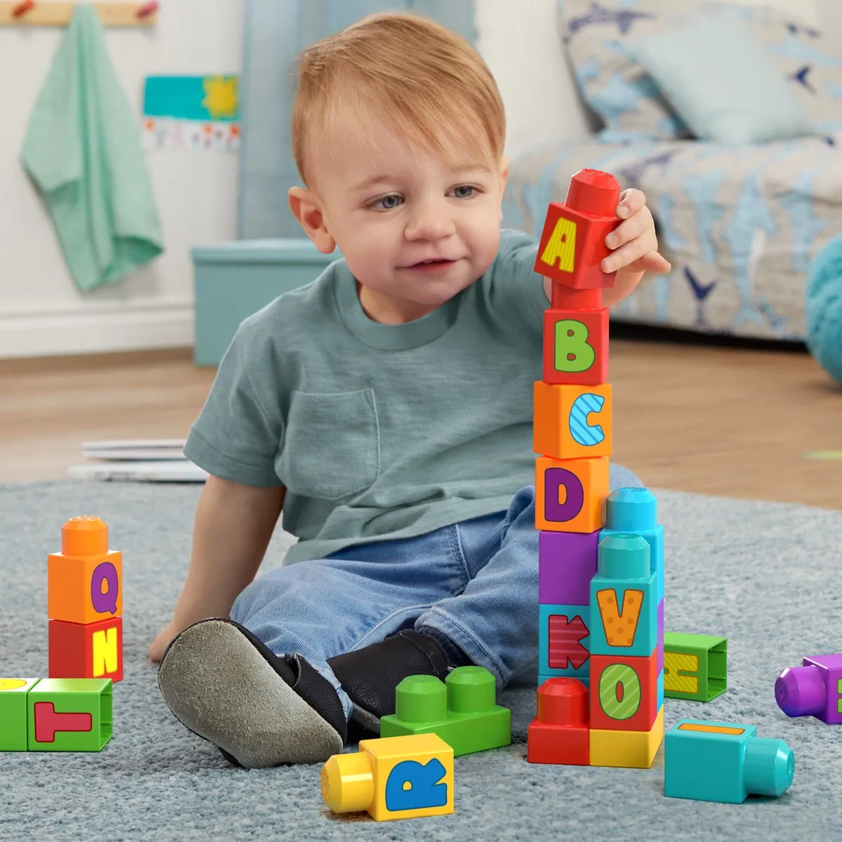 Mattel Mega Bloks ABC Blokken