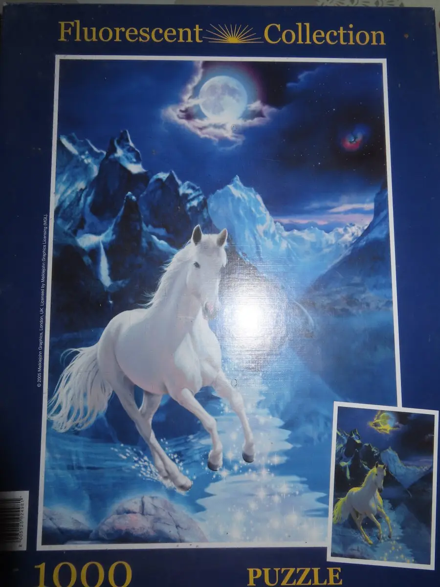 Clementoni The White Stallion Legpuzzel 1000 Stuks