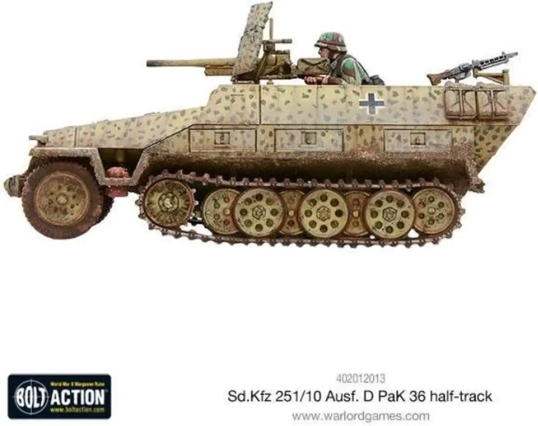Warlord Games Sd.Kfz 251/10 Ausf D Half Track