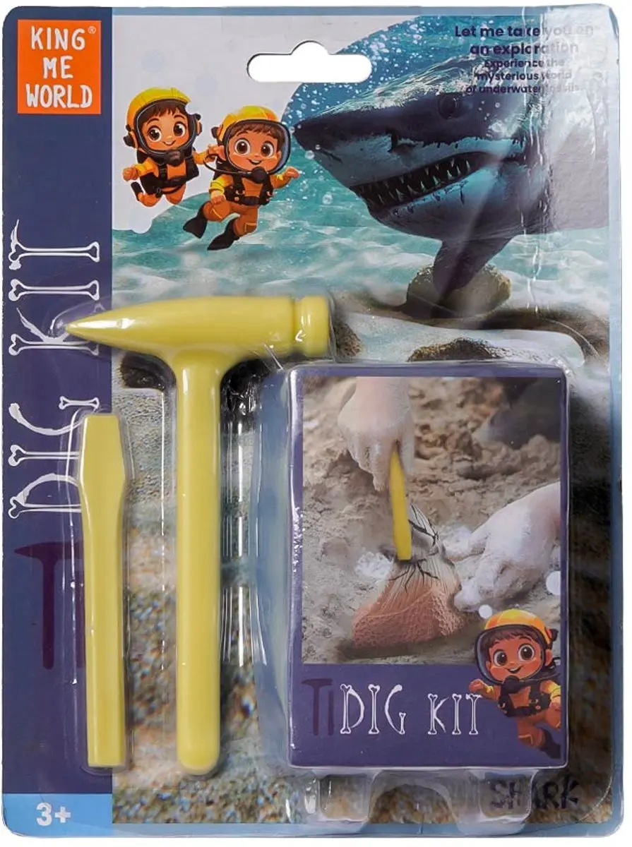 PIA Soft Toys Haaientand Opgravingsset