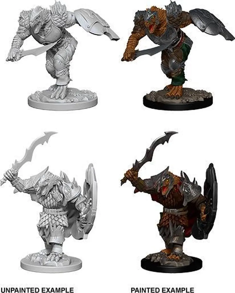 Wizkids Nolzur's Marvelous Dragon Male Fighter Miniatuur - Ongeverfd