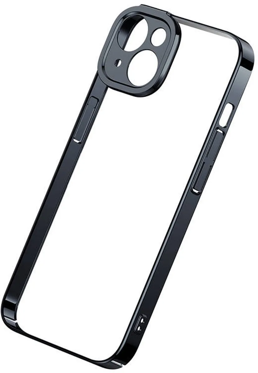 Baseus iPhone 14 Plus Beschermset - Hoesje & Glas - Zwart - afbeelding 3 van 6