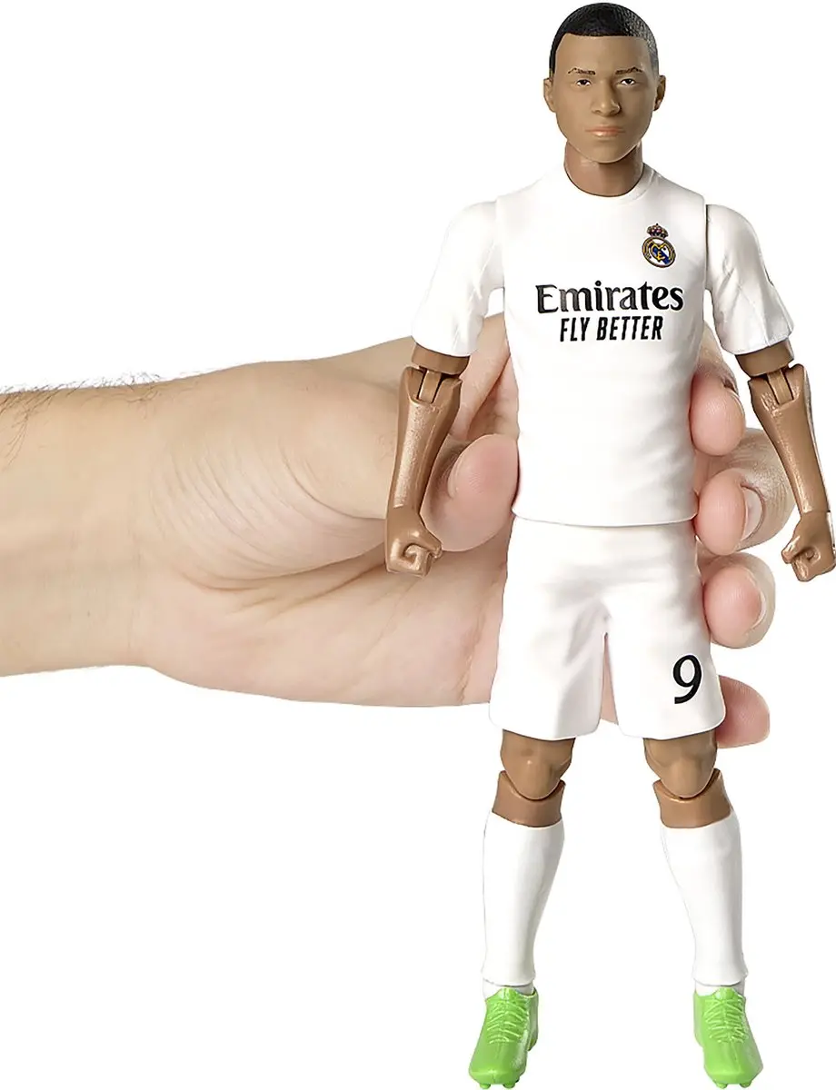 Van der Meulen Socker Real Madrid Kylian Mbappé 20cm - Meerkleurig