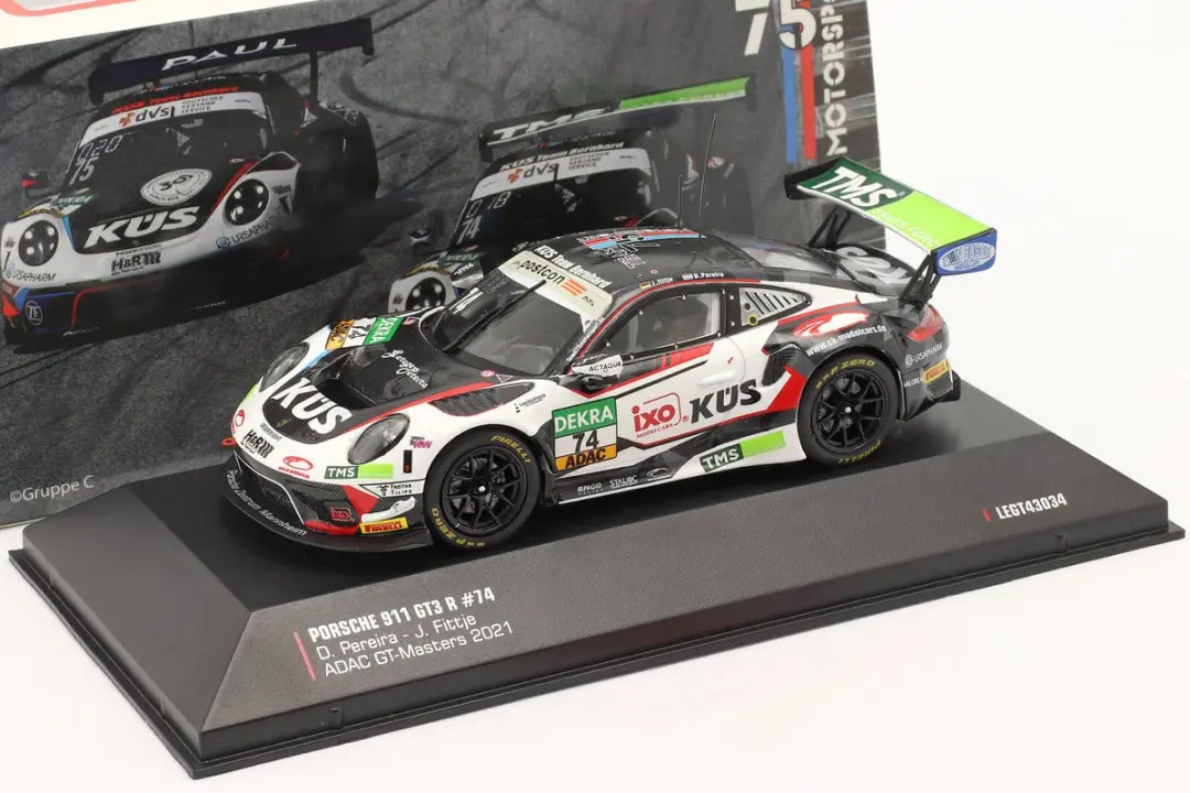 Porsche 911 GT3 R #74 ADAC GT-Masters 2021 IXO Models 1:43