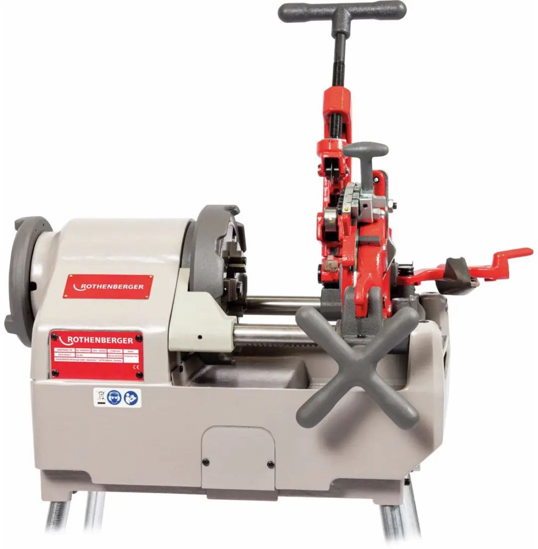 Rothenberger Supertronic 2SE Automatische Draadsnijkoppen NPT 1/2-2" 230V