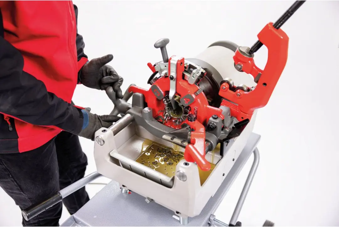 Rothenberger Supertronic 2SE Automatische Draadsnijkoppen NPT 1/2-2" 230V