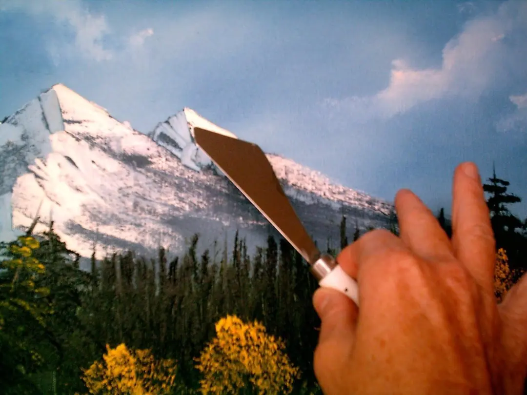 Bob Ross Paletmes Nr. 10 - Wit