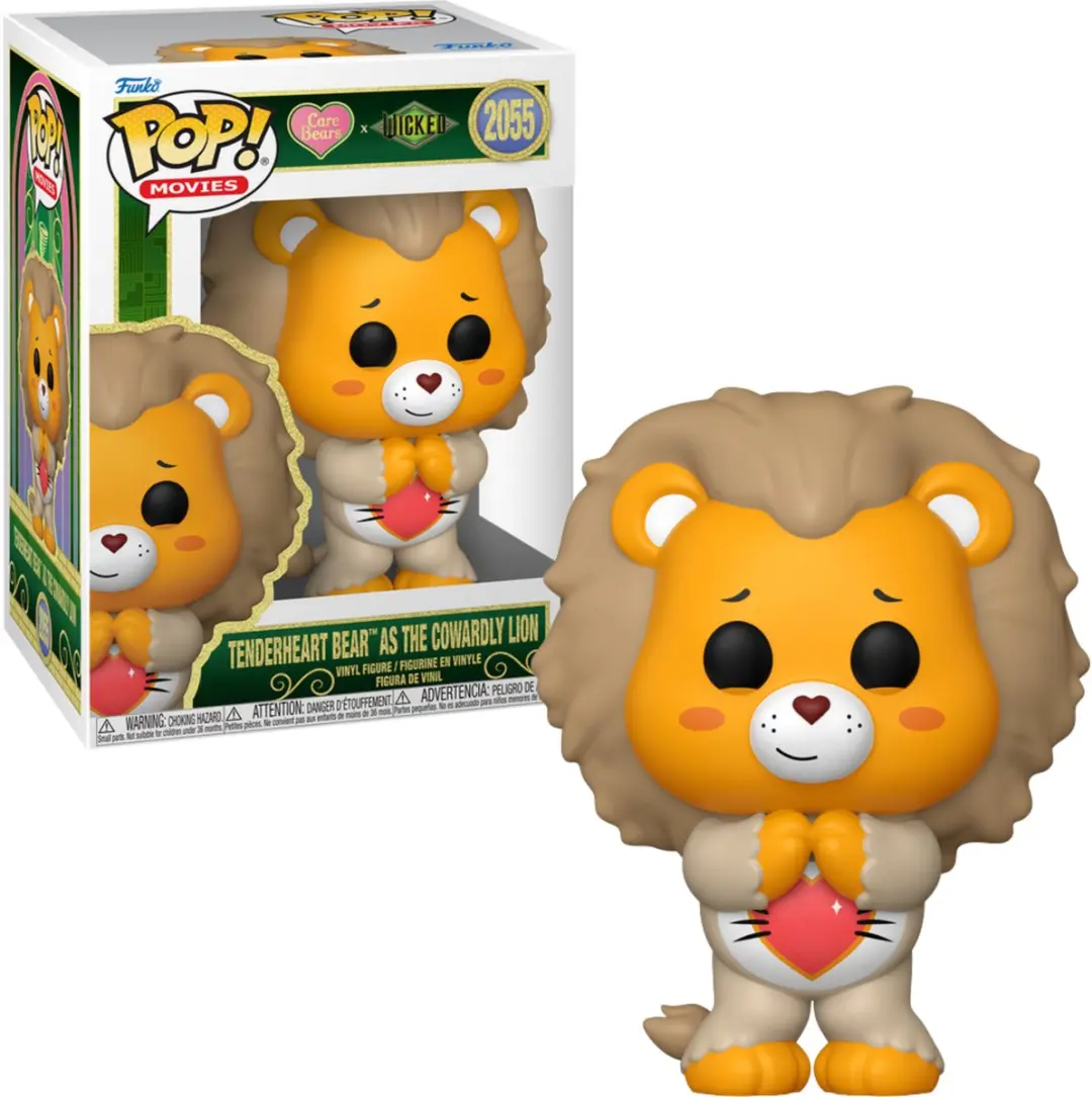 Funko Wicked x Care Bears POP! Vinyl Figure Tenderheart Bear as the Cowardly Lio