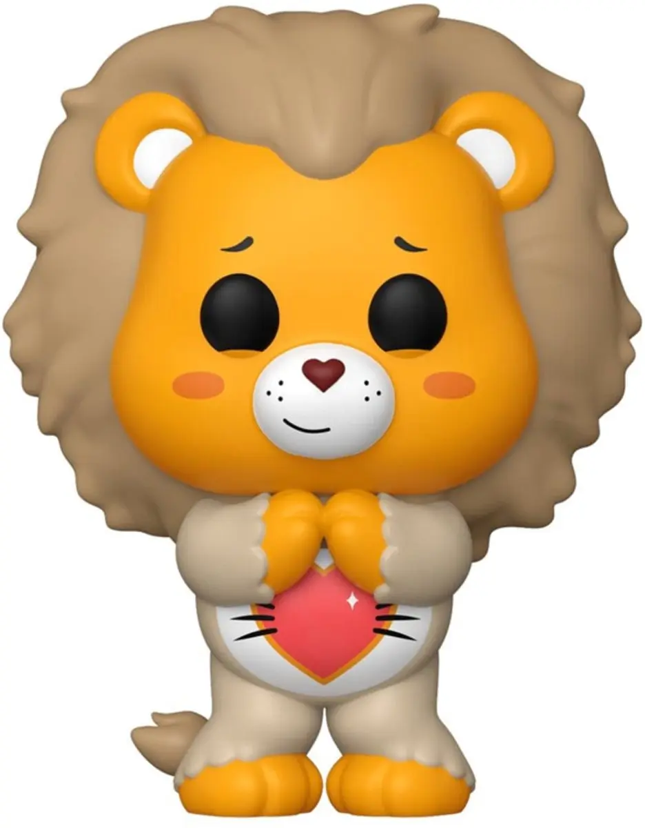 Funko Wicked x Care Bears POP! FK93388 Tenderheart Bear als Cowardly Lion - 9cm - Multicolor