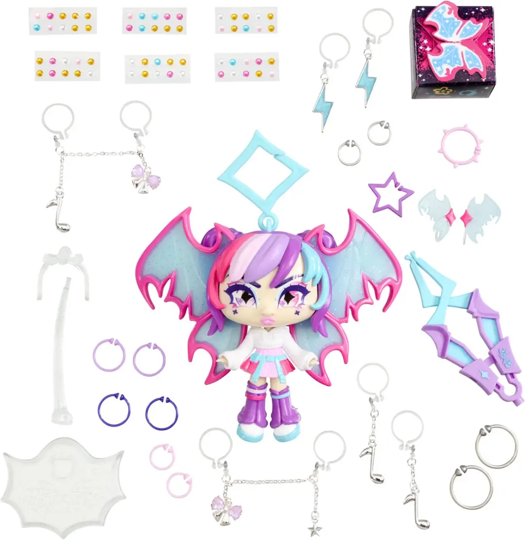 Goliath Fiercelings Neon Bash Deluxe Keychain - Modepop