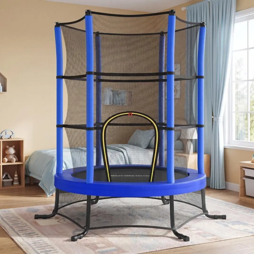 Songmics Kindertrampoline 174cm - Blauw