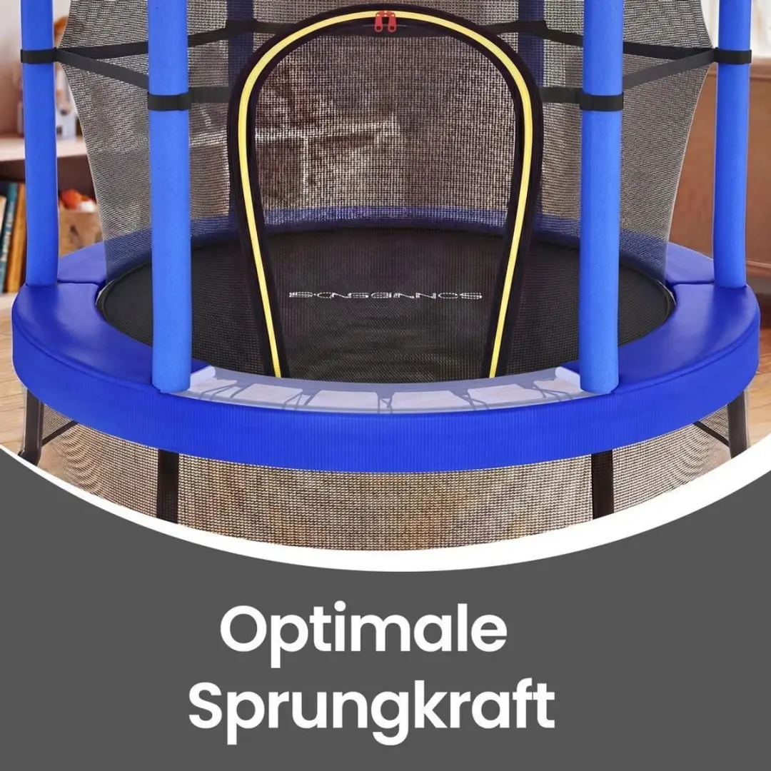 Songmics Kindertrampoline 174cm - Blauw