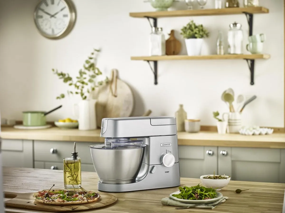 Kenwood Chef Keukenmachine 1000W - 20 Snelheden - Grijs - afbeelding 6 van 6