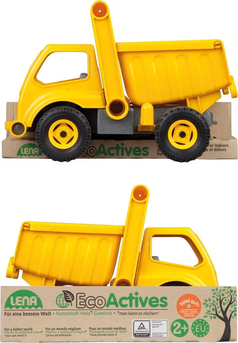 Lena Kiepwagen Active Junior 27x19cm Geel