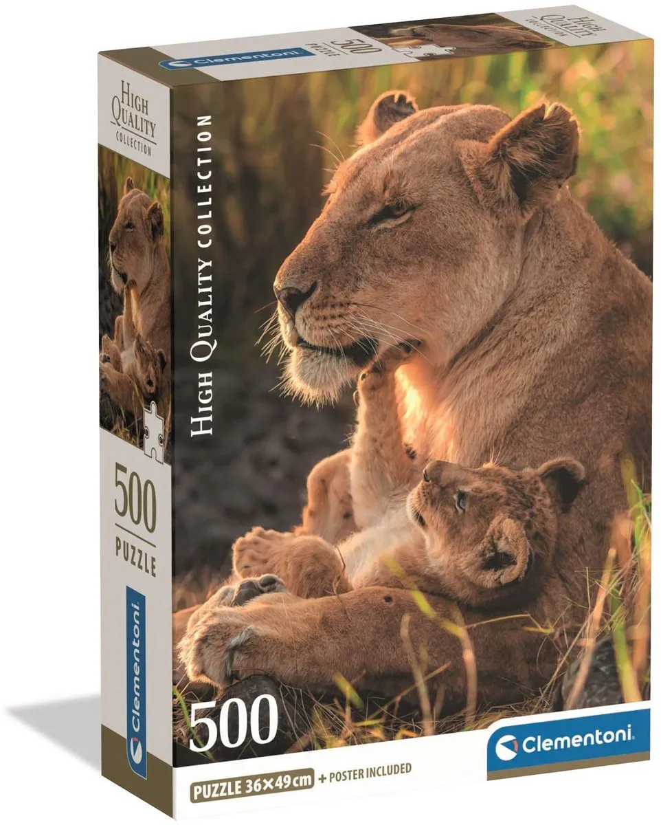 Clementoni Kattenliefde Puzzel 500 Stuks