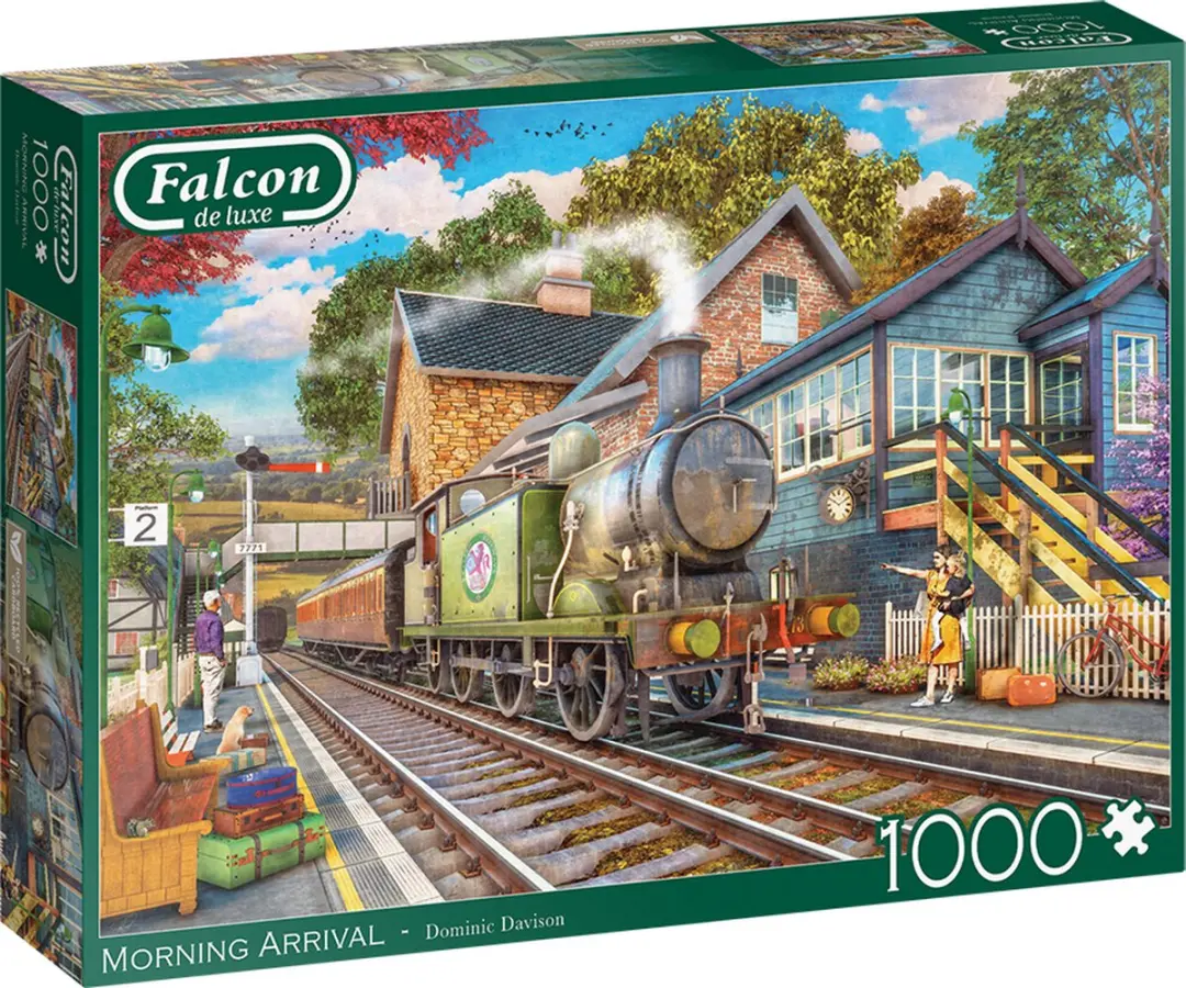 Jumbo Morning Arrival Puzzel 1000 Stuks - Multicolor