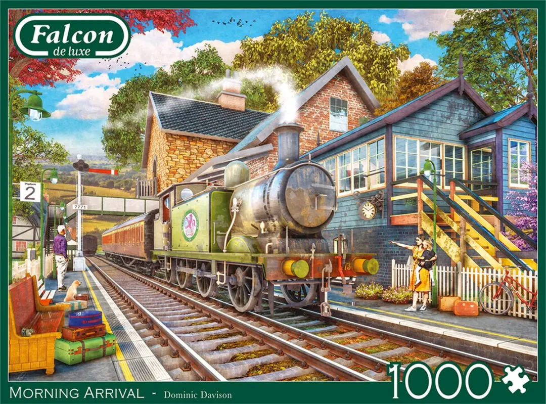 Jumbo Morning Arrival Puzzel 1000 Stuks - Multicolor