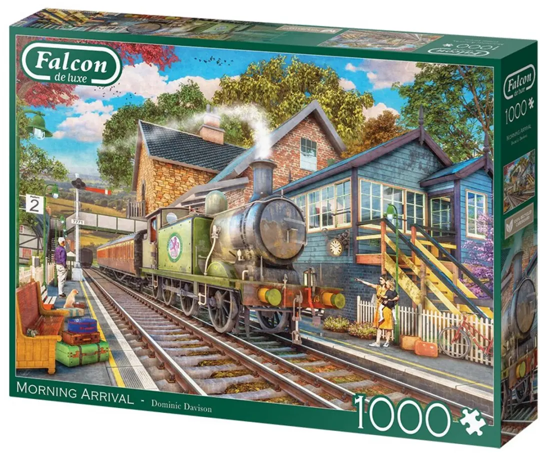 Jumbo puzzel Morning Arrival 1000 stukjes landschap.