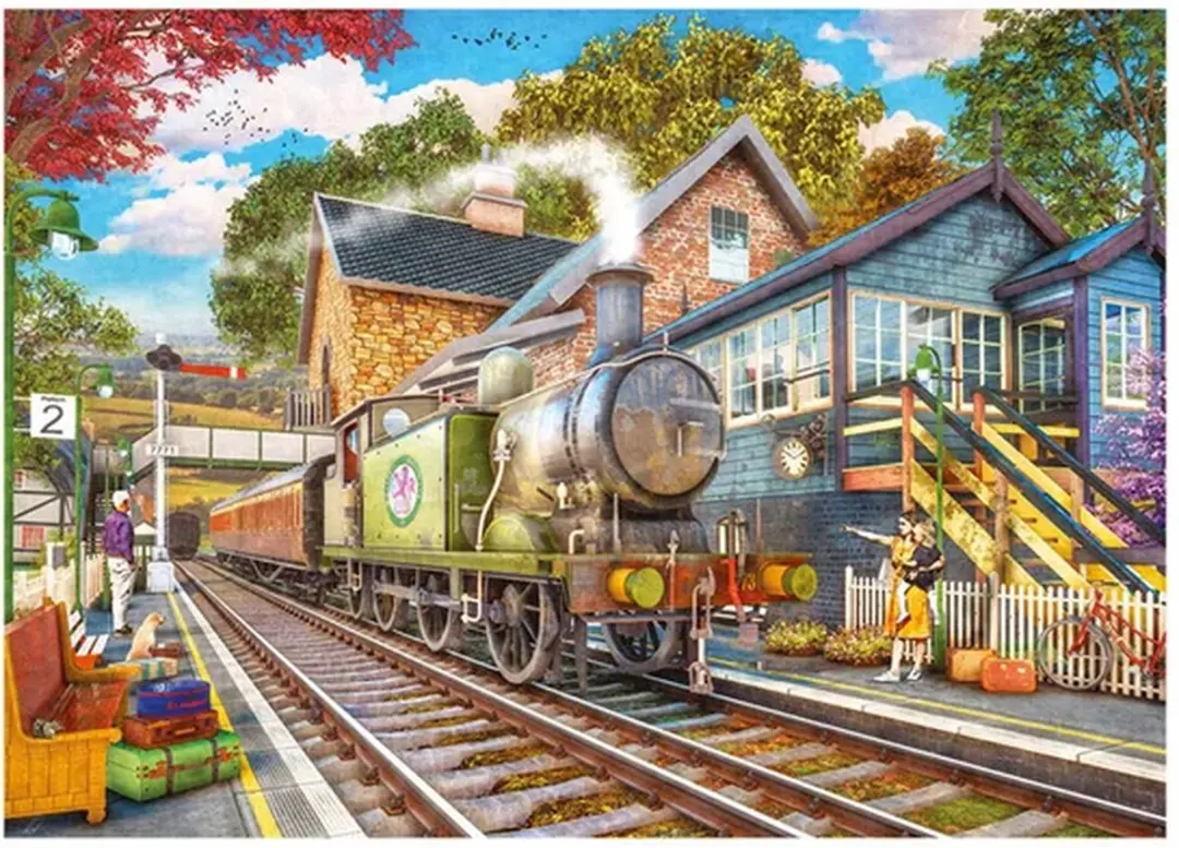 Jumbo Morning Arrival Puzzel 1000 Stuks - Multicolor