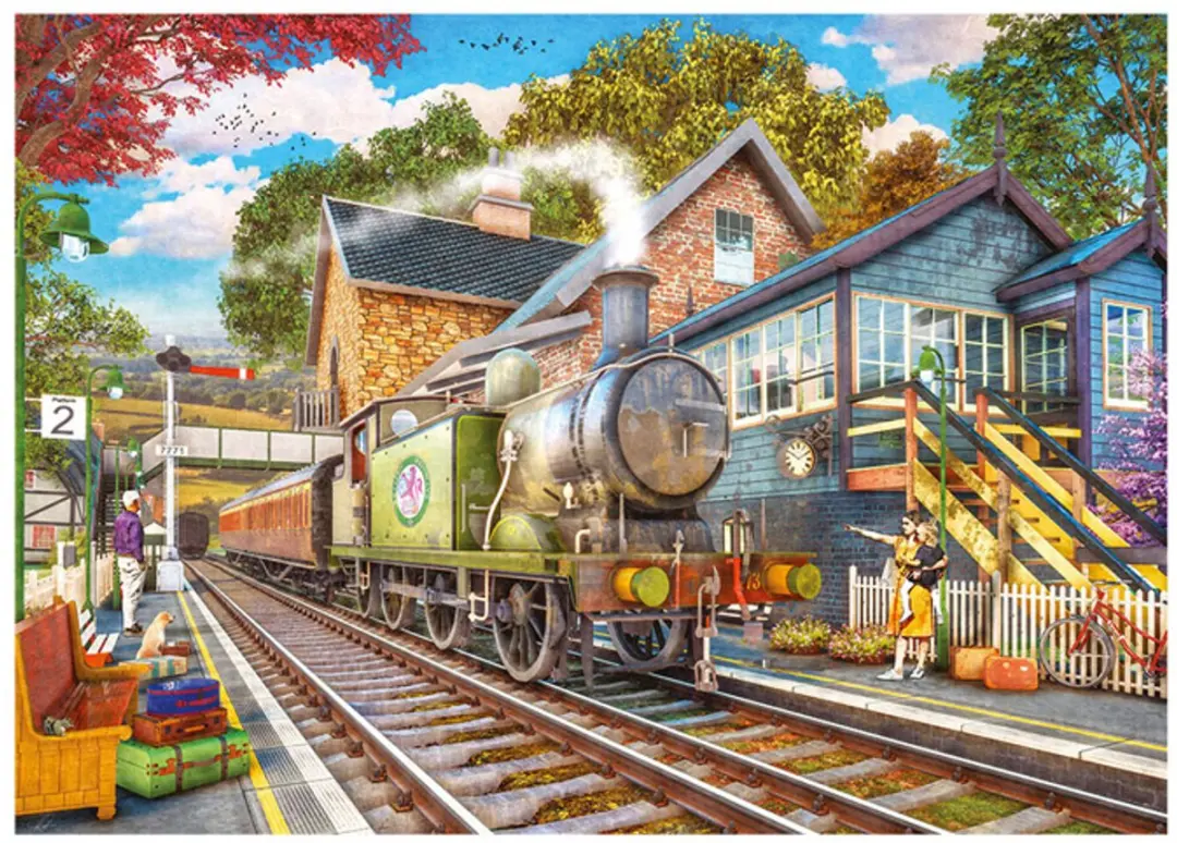 Jumbo Morning Arrival Puzzel 1000 Stuks - Multicolor