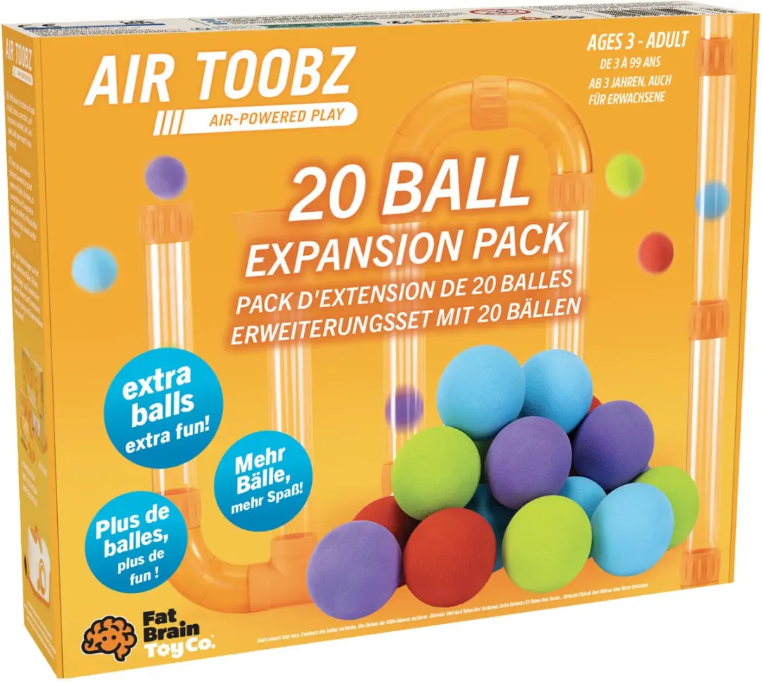 Tomy Air Toobz Ballenset 20 Stuks - Meerkleurig
