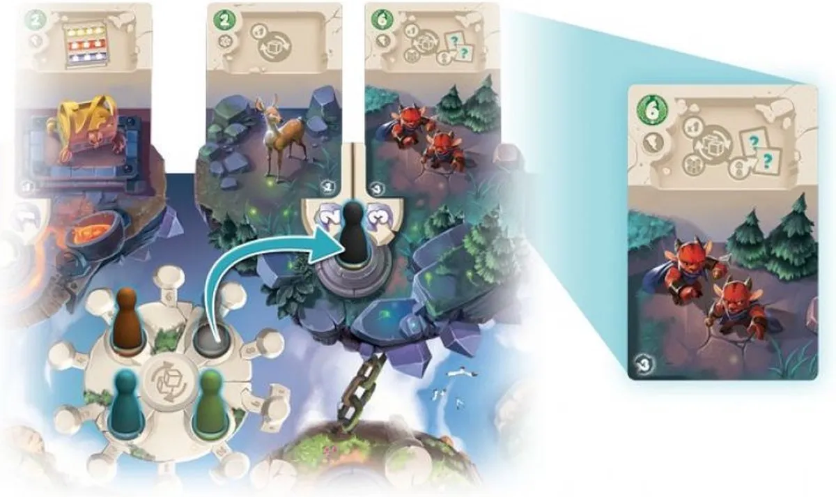 Asmodee LIBDIFO01FR-FR Bordspel - 2-4 Spelers