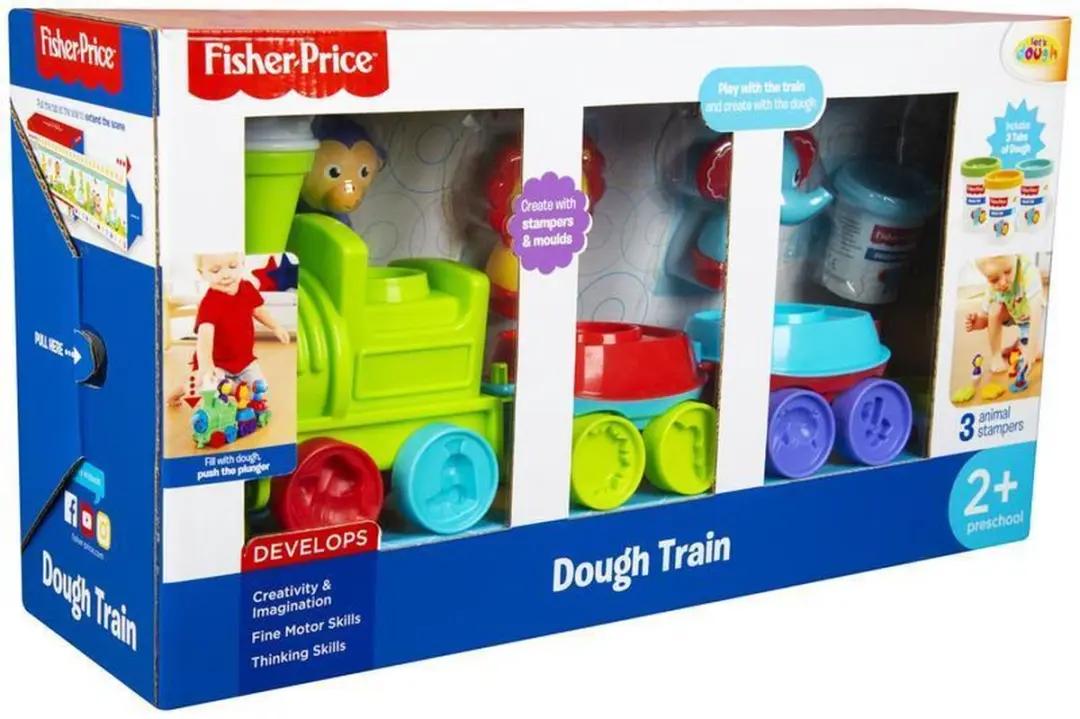 Fisher-Price Trein Deeg Klei Set - Divers