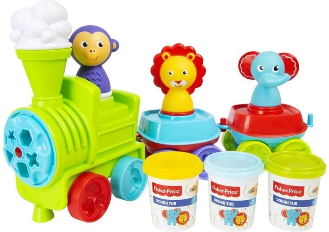 Fisher-Price Trein Deeg Klei Set