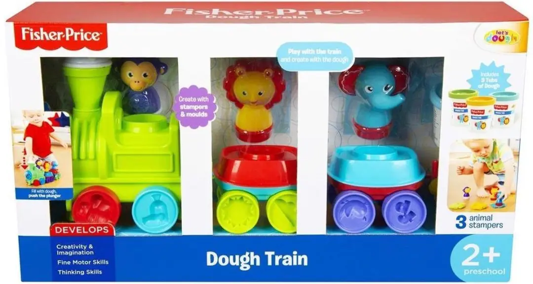 Fisher-Price Trein Deeg Klei Set - Divers