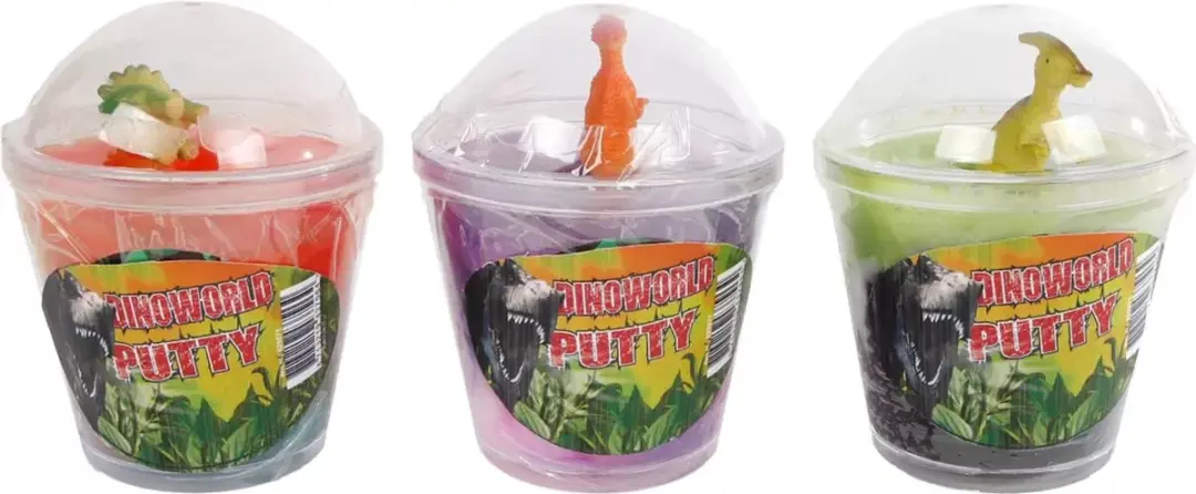VAN MANEN Planet Happy DinoWorld Putty - Multicolor
