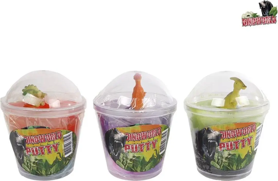 VAN MANEN Planet Happy DinoWorld Putty - Multicolor