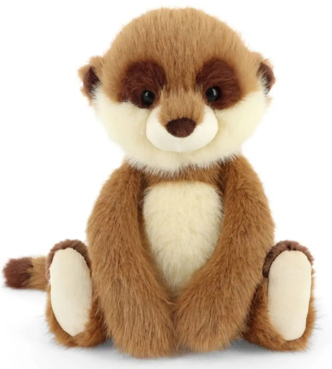 Keel Toys Pluche Stokstaartje - Rood - 20 cm