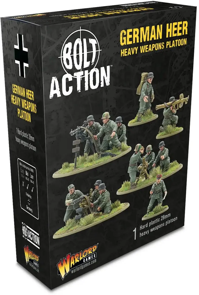 Warlord Games German Heavy Weapons Platoon