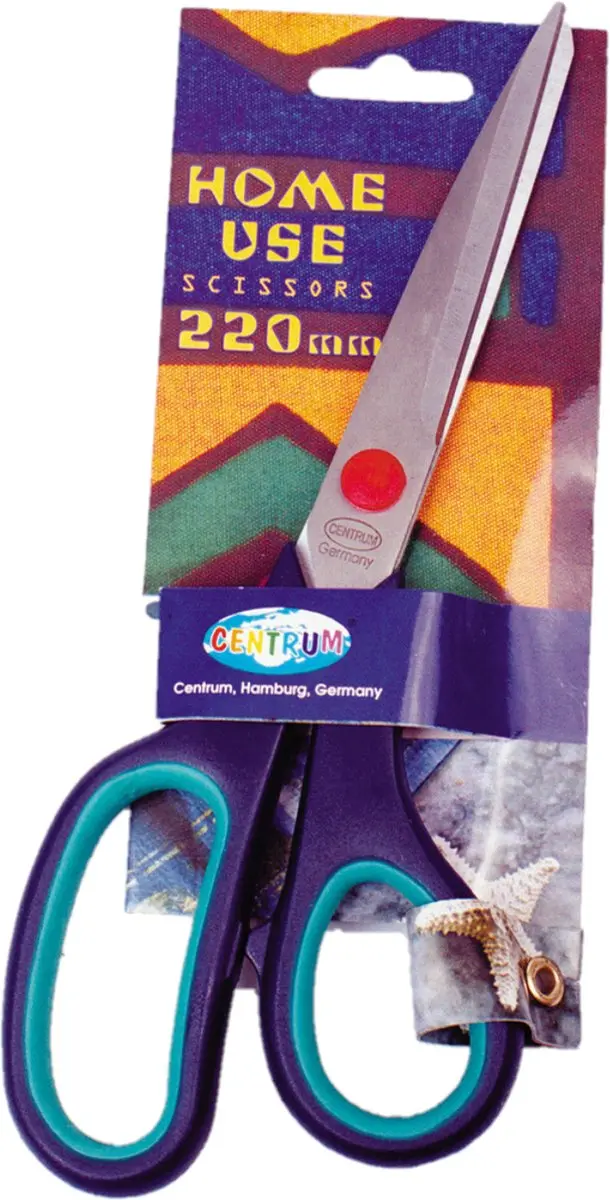 Centrum Rubber Grip Schaar 22cm