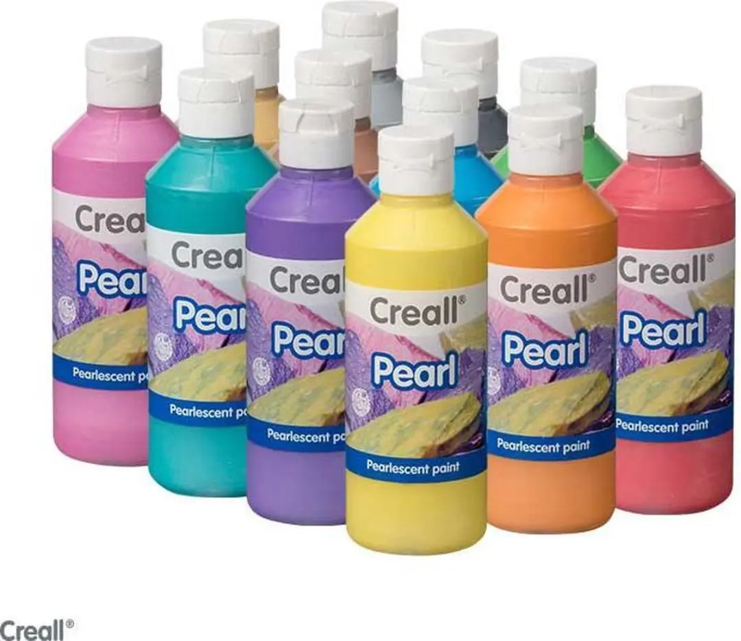 Creall Pearl Verf Assorti 12x250ml